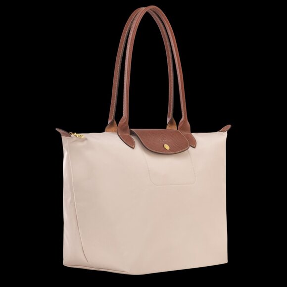 LONGCHAMP Le Pliage Original L Tote bag Canvas- NWT - Color - Paper - Picture 3 of 7